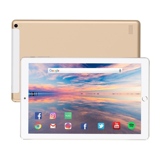 NEW 10.1 inch Tablet Pc Quad Core 2019 Original powerful Android 3GB RAM 32GB ROM IPS Dual SIM Phone Call Tab Phone pc Tablets