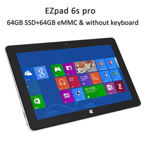 Jumper EZpad 6s pro / EZpad 6 pro 2 in 1 tablet 11.6" 1080P IPS tablets pc Apollo Lake N3450 6GB DDR3 128GB SSD+64GB eMMC win10