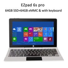 Load image into Gallery viewer, Jumper EZpad 6s pro / EZpad 6 pro 2 in 1 tablet 11.6&quot; 1080P IPS tablets pc Apollo Lake N3450 6GB DDR3 128GB SSD+64GB eMMC win10