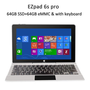 Jumper EZpad 6s pro / EZpad 6 pro 2 in 1 tablet 11.6" 1080P IPS tablets pc Apollo Lake N3450 6GB DDR3 128GB SSD+64GB eMMC win10